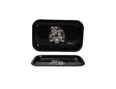 Black Leaf Rolling Tray M |  | SpbBong.com