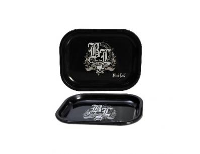 Black Leaf Rolling Tray S |  | SpbBong.com