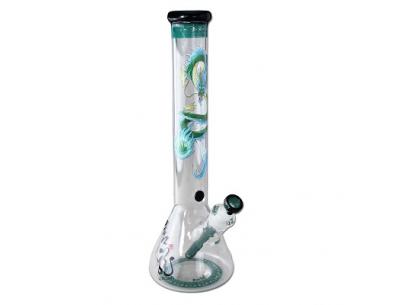 BL Beaker Bong QINGLONG | Black Leaf | SpbBong.com