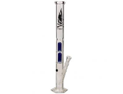 Black Leaf Double Flaming Skull | Black Leaf | SpbBong.com