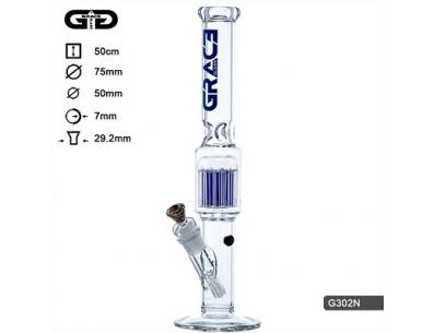Cane GG Bong Blue | Grace Glass | SpbBong.com