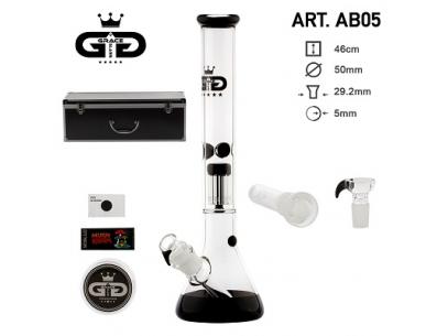 GG Beaker Baked Black in Box | Grace Glass | SpbBong.com