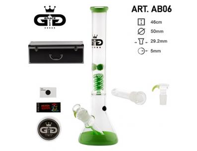 GG Beaker Baked Green Box | Grace Glass | SpbBong.com