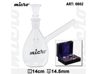 Micro Glass 11 Bong In Box | Micro | SpbBong.com