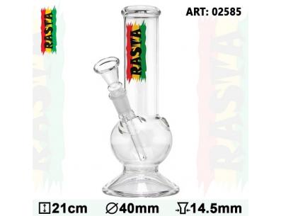 Rasta Flag Glass Bong | <b></b> | SpbBong.com