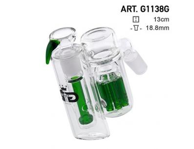 GG Double Percolators Green |   | SpbBong.com
