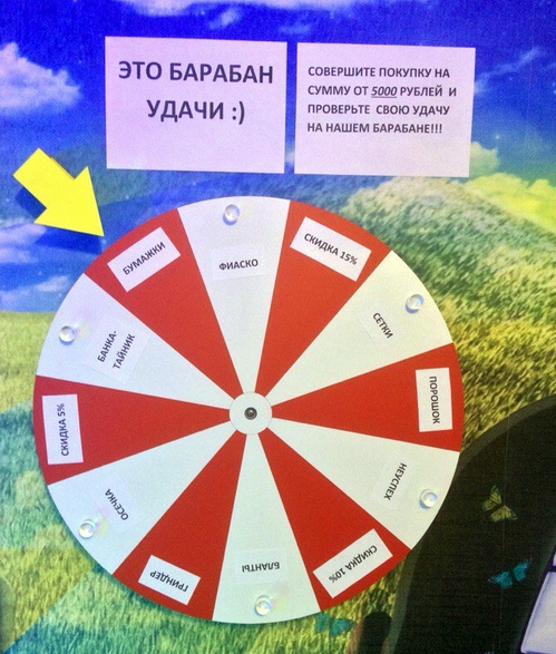 Барабан Удачи в СпбБонг